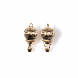 PDT-1092-G【2個入り】エアバルーンペンダント,Hot Air Balloon Pendant 1枚目の画像