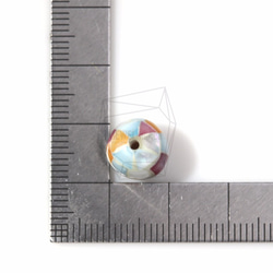 PEA-038-G [4片]鑲嵌母珍珠珠，珍珠馬賽克母圓球形 第5張的照片