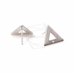 ERG-503-MR【2個入り】トライアングルピアス,Outline Triangle Post Earring 3枚目の画像