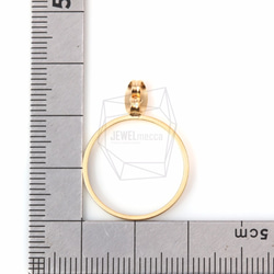 ERG-517-MG【2個入り】ラウンドリングピアスキャッチ,Round Ring Earring Clutch 5枚目の画像