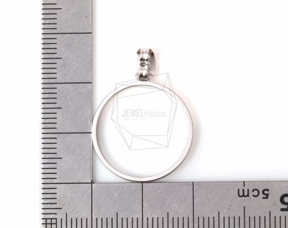 ERG-517-MR【2個入り】ラウンドリングピアスキャッチ,Round Ring Earring Clutch 5枚目の画像