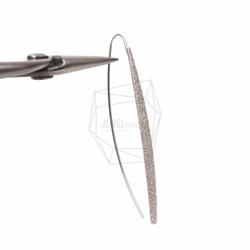 ERG-521-MR [2 件] 線鉤耳環，線耳鉤 / 58mm x 13mm 第4張的照片