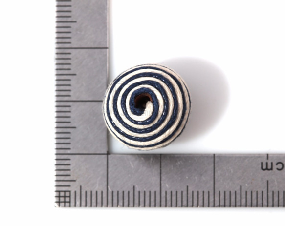 BSC-308-G [4片]圓螺紋珠，珠螺紋/圓螺紋珠 第5張的照片