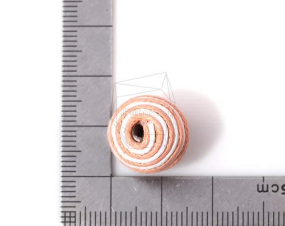 BSC-311-G【4個入り】ラウンドスレッドビーズ,thread Beads/Round thread Beads 5枚目の画像