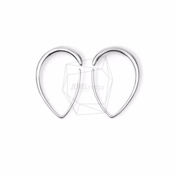 ERG-534-MR [2 件] 淚珠鉤耳環，淚珠線耳環 第1張的照片