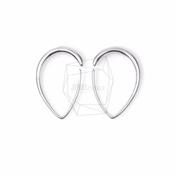 ERG-534-MR【2個入り】ティアドロップフックピアス,Teardrop Wire Earring 1枚目の画像