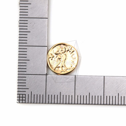 PDT-1130-MG【4個入り】コインペンダント,Caesar Inspired Coin Pendant 5枚目の画像