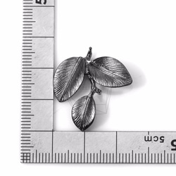 PDT-740-MB【2個入り】リーフブランチペンダント,Leaves Branch Pendant 5枚目の画像