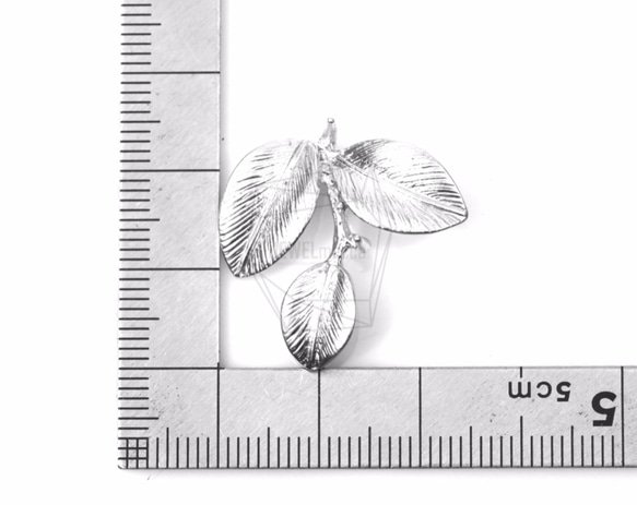 PDT-740-MR【2個入り】リーフブランチペンダント,Leaves Branch Pendant 5枚目の画像