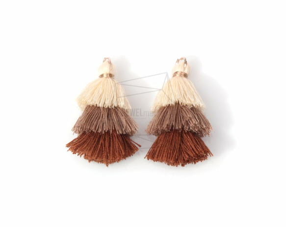 BSC  -  346  -  G [2件]多色棉質流蘇，多色棉質流蘇 第1張的照片