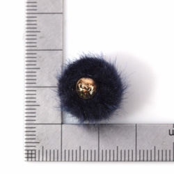 BSC-357-G【4個入り】ファービーズチャーム,Fur Bead Charms/15mm x 17mm 5枚目の画像