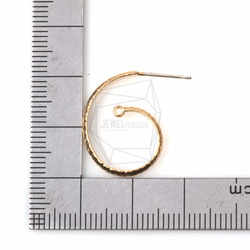 ERG-563-MG [2個]螺旋式耳環 第5張的照片