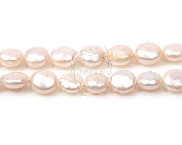 PEA-051-G/40PCS/淡水パール,fresh water pearl/Approx. 10mm x 10mm 4枚目の画像