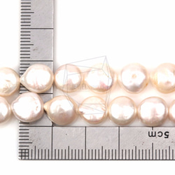 PEA-051-G/40PCS/淡水パール,fresh water pearl/Approx. 10mm x 10mm 5枚目の画像