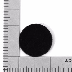 BSC-410-G [4片]植絨輪魅力，植絨圓吊墜 第5張的照片