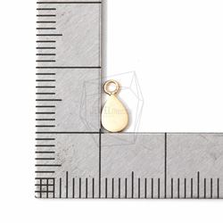 PDT-1279-MG【2個入り】ミニティアドロップペンダント,Mini Tear Drop Pendant 5枚目の画像