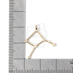 PDT-1308-G [1個]星座（天秤座）吊墜 第5張的照片