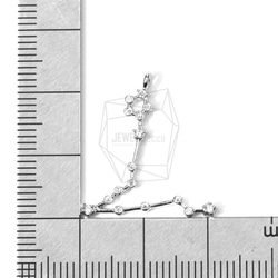 PDT-1310-R [1 Piece]星座（雙魚座）吊墜 第5張的照片