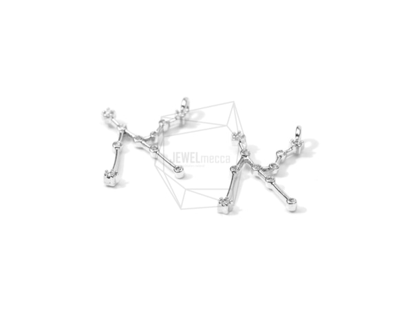 PDT-1311-R [1個]星座（金牛座）吊墜 第2張的照片