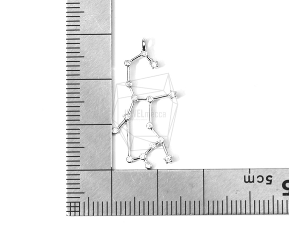 PDT-1313-R [1件]星座（處女座）吊墜 第5張的照片