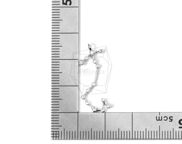 PDT-1314-R【1個入り】星座/蠍座（サソリ座）,Constellation(Scorpio)Pendant 5枚目の画像