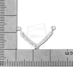 CNT-177-MR【2個入り】ツーリーブコネクタ,Two Leaves Connector/25mm X 15mm 5枚目の画像