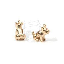 PDT-1319-MG【2個入り】フレンチブルドッグペンダント,French Bulldog Pendant 3枚目の画像