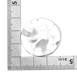 PDT-1356-MR [2片]圓盤挂件，圓盤錘紋理 第5張的照片