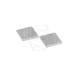 PDT-1360-MR【2個入り】ロンバスペンダント,Rhombus Brushed Texture Pendant 2枚目の画像