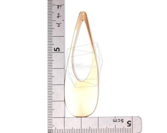 PDT-1335-MG [2個]長淚滴形吊墜，長淚滴框架 第5張的照片