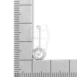 PDT-1349-MR [2片] CZ酒吧挂件，短垂直條帶CZ 第5張的照片