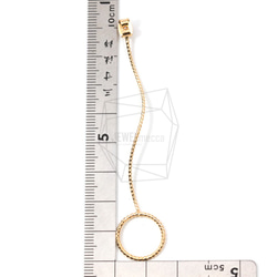 ERG-623-MG [2片]環導線耳環接住，懸空戒指耳環後背 第5張的照片