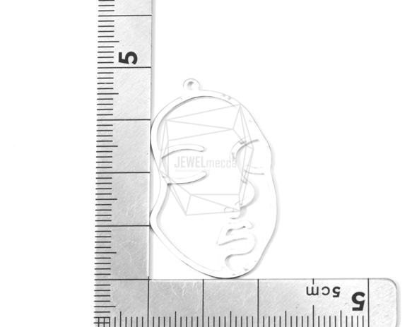 PDT-1351-MR [2片]面挂件，摘要工作面吊墜個/ 25mm X40毫米 第5張的照片