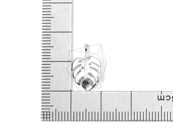PDT-1350-MR【2個入り】パームツリーリーフペンダント,Palm Tree Leaf Pendant 5枚目の画像
