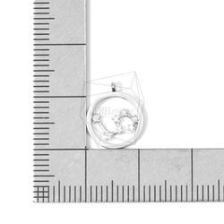 PDT-1372-MR [2個]星座（獅子座）吊墜 第5張的照片