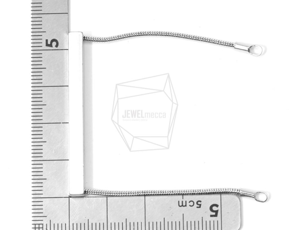 BRA-025-MR【1個入り】バーブレスレット,Bar Bracelet/50mm X 45mm 5枚目の画像