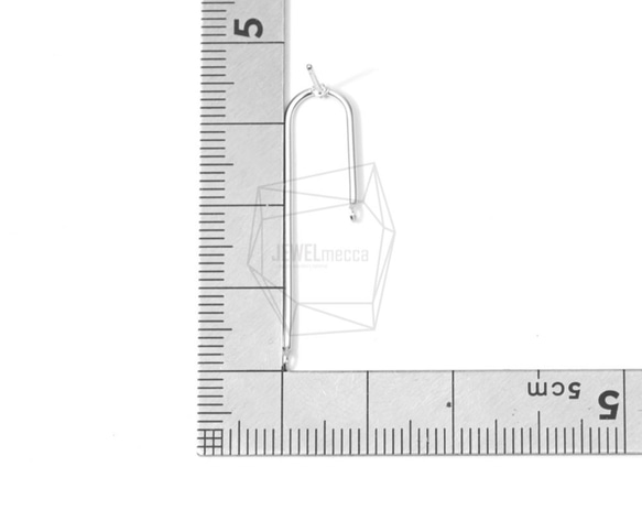 ERG-647-MR [4 件] U 形耳環、U 形耳釘 第5張的照片