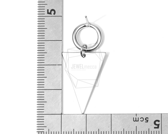 ERG-654-MR [2 件] 三角耳環，三角耳釘 第5張的照片