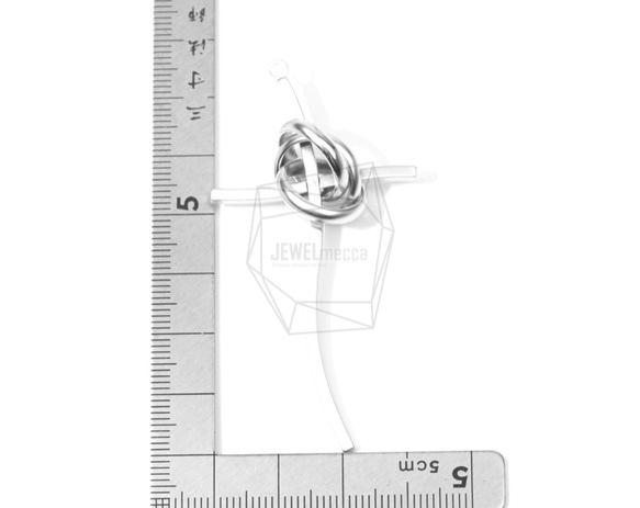 PDT-1423-MR【1件】十字架吊墜，十字架配戒指吊墜 第5張的照片