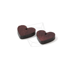 BSC-460-G【4個入り】ハートウッドビーズ,heart Wooden Beads /13mm x 13mm 2枚目の画像