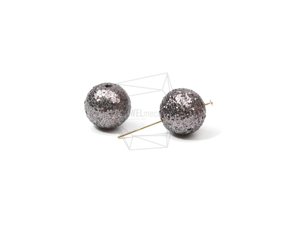 BSC-475-G【4個入り】スパンコールボールビーズ, Sequins Ball Beads /14mm 3枚目の画像