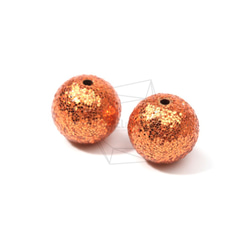 BSC-477-G【4個入り】スパンコールボールビーズ, Sequins Ball Beads /14mm 3枚目の画像