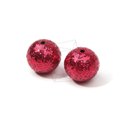 BSC-479-G【4個入り】スパンコールボールビーズ, Sequins Ball Beads /14mm 2枚目の画像