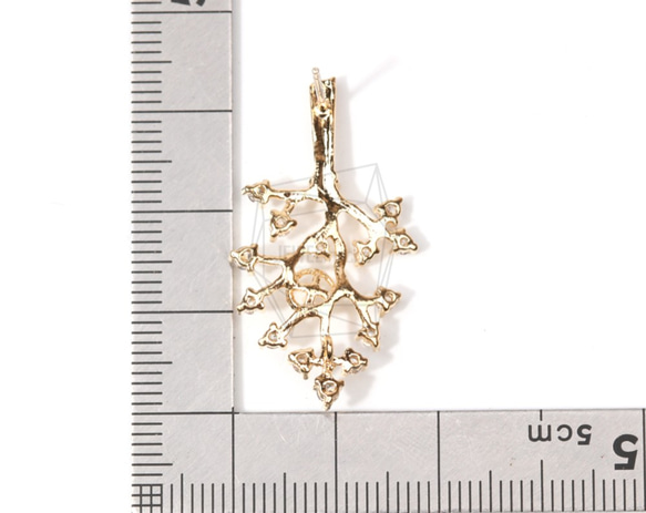 ERG-643-G【2個入り】スパークルツリーピアス,Sparkle Tree Earring 5枚目の画像