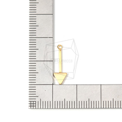 PDT-1433-MG【2件】三角形吊墜，三角形吊墜 第5張的照片