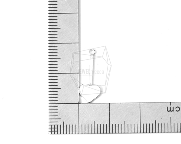 PDT  -  1435  -  MR【2件】心形吊墜，心形吊墜 第5張的照片