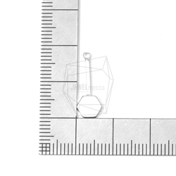 PDT-1436-MR【2件】六角形吊墜，六角形吊墜 第5張的照片