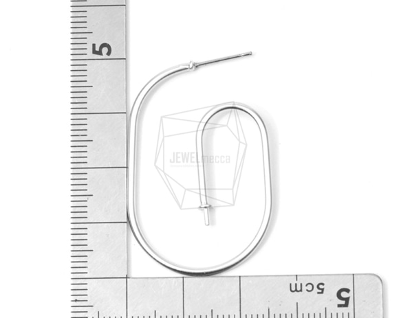 ERG-676-MR【2件】曲面掛鉤耳環，弧形掛鉤掛耳飾 第5張的照片