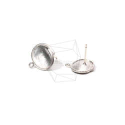 ERG-689-MR【2個入り】タイニーオーバルピアス,Tiny Oval Post Earring 2枚目の画像