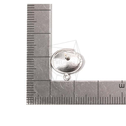 ERG-689-MR【2個入り】タイニーオーバルピアス,Tiny Oval Post Earring 5枚目の画像